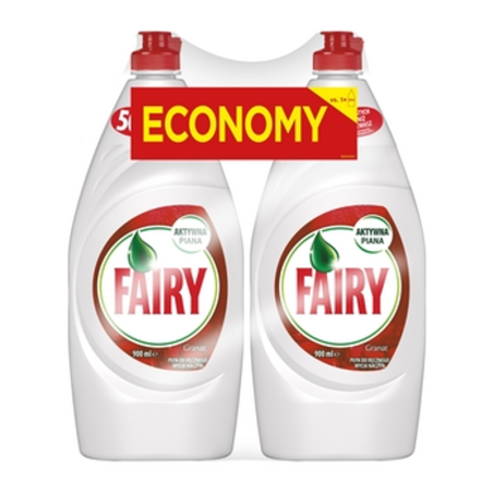 Fairy płyn do mycia naczyń granat i czerwona pomarańcza 2x900ml